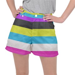 Bigender Flag Copy Women s Ripstop Shorts