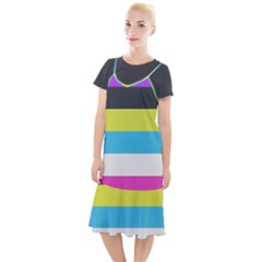 Bigender Flag Copy Camis Fishtail Dress by Dutashop