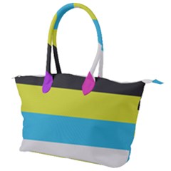 Bigender Flag Copy Canvas Shoulder Bag by Dutashop