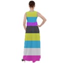 Bigender Flag Copy Empire Waist Velour Maxi Dress View2