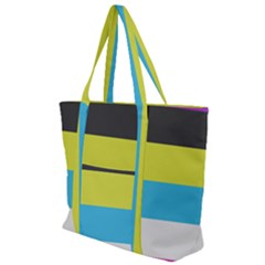 Bigender Flag Copy Zip Up Canvas Bag by Dutashop