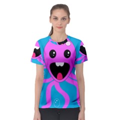 Bubble Octopus Copy Women s Sport Mesh T-Shirt