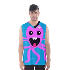 Bubble Octopus Copy Men s Basketball Tank Top by Dutashop