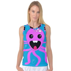 Bubble Octopus Copy Women s Basketball Tank Top by Dutashop