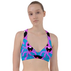 Bubble Octopus Copy Sweetheart Sports Bra by Dutashop