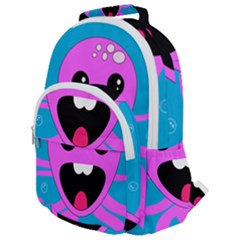 Bubble Octopus Copy Rounded Multi Pocket Backpack