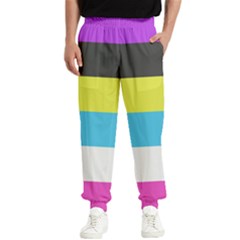 Bigender Flag Copy Men s Elastic Waist Pants by Dutashop