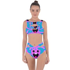 Bubble Octopus Copy Bandaged Up Bikini Set  by Dutashop