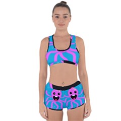 Bubble Octopus Copy Racerback Boyleg Bikini Set by Dutashop