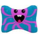 Bubble Octopus Copy Velour Seat Head Rest Cushion View1