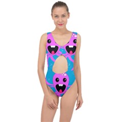 Bubble Octopus Copy Center Cut Out Swimsuit