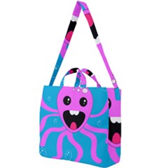 Bubble Octopus Copy Square Shoulder Tote Bag