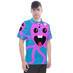 Bubble Octopus Copy Men s Polo T-Shirt