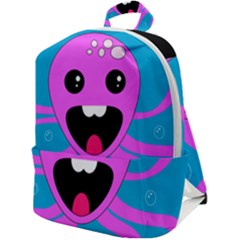 Bubble Octopus Copy Zip Up Backpack