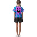 Bubble Octopus Copy Kids  Cut Out Flutter Sleeves View2