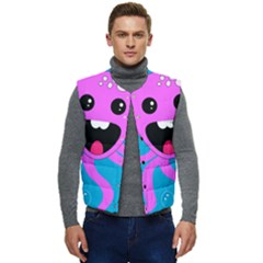 Bubble Octopus Copy Men s Button Up Puffer Vest	 by Dutashop