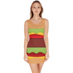 Cake Cute Burger Bodycon Dress by Dutashop