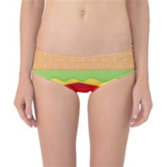 Cake Cute Burger Classic Bikini Bottoms by Dutashop