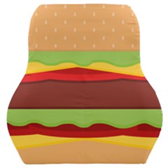 Cake Cute Burger Car Seat Back Cushion  by Dutashop