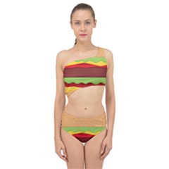 Cake Cute Burger Spliced Up Two Piece Swimsuit by Dutashop