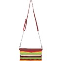 Cake Cute Burger Mini Crossbody Handbag View1