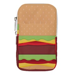 Cake Cute Burger Waist Pouch (large)