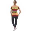 Cake Cute Burger Short Sleeve Zip Up Jacket View2