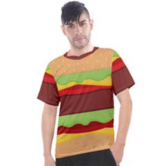 Cake Cute Burger Men s Sport Top by Dutashop