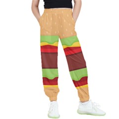 Cake Cute Burger Kids  Joggers