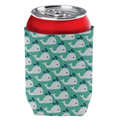 Whale Sea Blue Can Holder by Dutashop