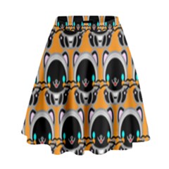 Cute Panda High Waist Skirt by Dutashop