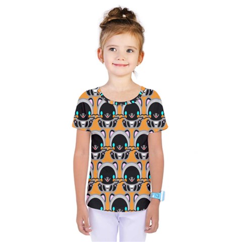 Cute Panda Kids  One Piece T-shirt by Dutashop