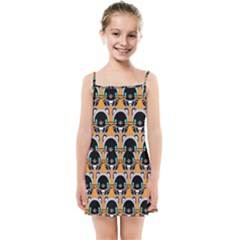 Cute Panda Kids  Summer Sun Dress by Dutashop