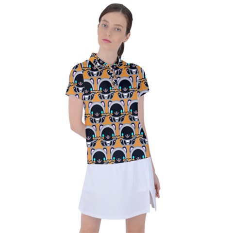 Cute Panda Women s Polo T-shirt by Dutashop