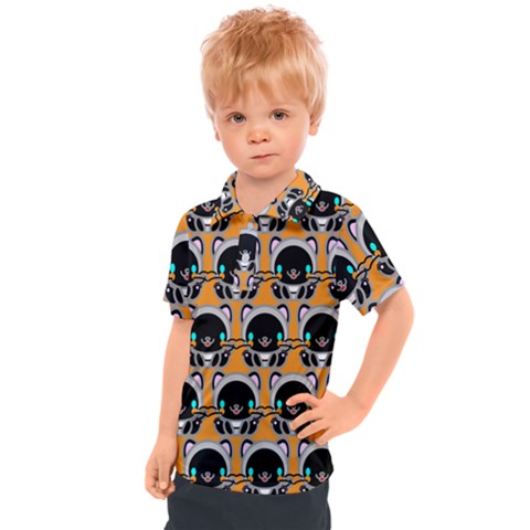 Cute Panda Kids  Polo T-shirt by Dutashop