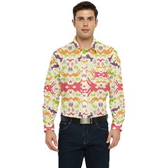 Kangaroo Men s Long Sleeve Pocket Shirt  by Dutashop