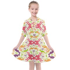 Kangaroo Kids  All Frills Chiffon Dress