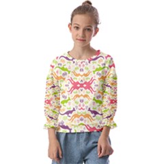 Kangaroo Kids  Cuff Sleeve Top