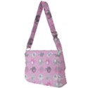 Animals Elephant Pink Cute Full Print Messenger Bag (L) View2