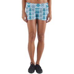 Sea Turtle Sea Animal Yoga Shorts by Dutashop