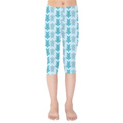 Sea Turtle Sea Animal Kids  Capri Leggings  by Dutashop