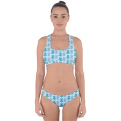 Sea Turtle Sea Animal Cross Back Hipster Bikini Set by Dutashop