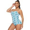 Sea Turtle Sea Animal Retro Full Coverage Swimsuit View2