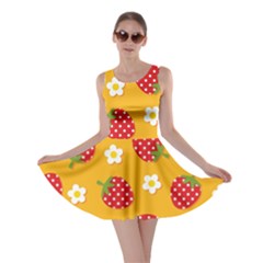 Strawberry Skater Dress by Dutashop