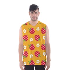 Strawberry Men s Basketball Tank Top