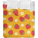 Strawberry Duvet Cover Double Side (California King Size) View1