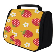 Strawberry Full Print Travel Pouch (small)