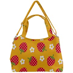 Strawberry Double Compartment Shoulder Bag by Dutashop