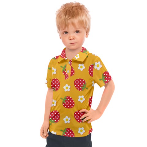 Strawberry Kids  Polo T-shirt by Dutashop