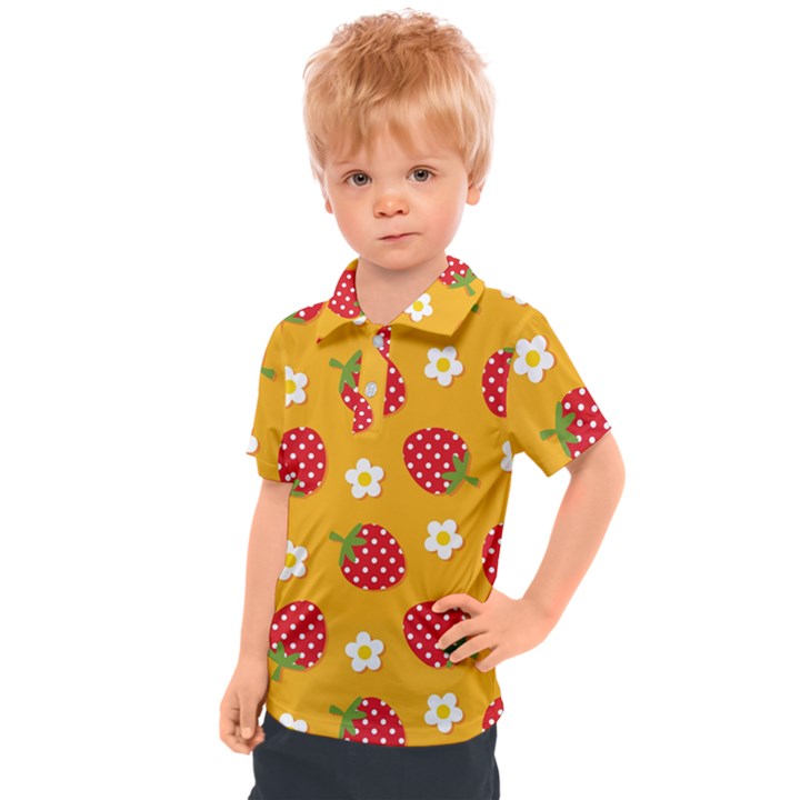 Strawberry Kids  Polo T-Shirt